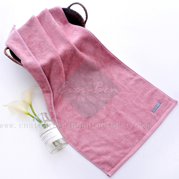 China EverBen Custom patterned baby shark towel Factory ISO Audit Bamboo Towels Factory